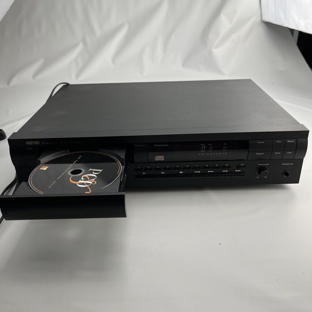Harman Kardon HD7500 CD-Player Bitstream D/A converter Fully Working with remote
